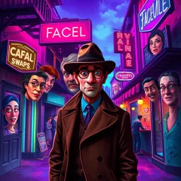 Whose Face Is This Anyway? - Text-based game