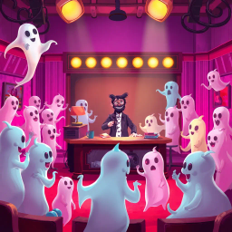 Whose Ghost Is It Anyway? - Text-based game