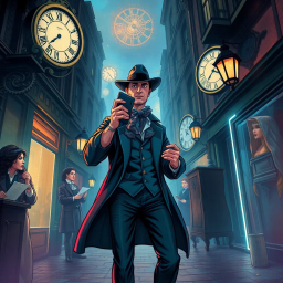 Chrono-Capers: Whose Time Is It Anyway? - Text-based game