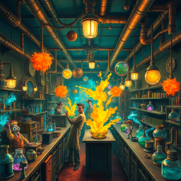 Whose Lab Is It Anyway? - Text-based game