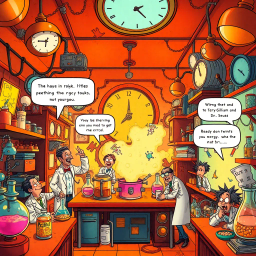 Whose Lab Is It Anyway? - Text-based game