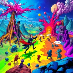 Spectrum Wars: Whose Dimension Is It Anyway? - Text-based game