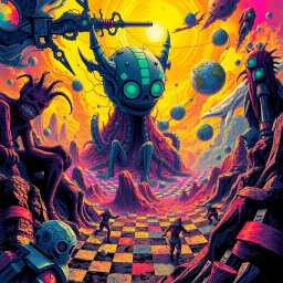 Spectrum Wars: Whose Dimension Is It Anyway? - Text-based game