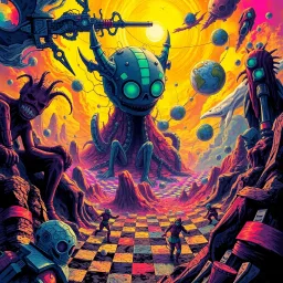 Spectrum Wars: Whose Dimension Is It Anyway? - Text-based game