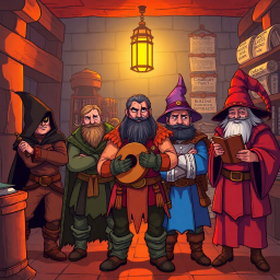 Whose Quest Is It Anyway? - Text-based game