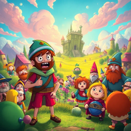 Chronicles of the Clueless: Whose Quest Is It Anyway? - Text-based game