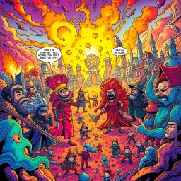 Spectrum Warlords: Dominion Misfits - Text-based game