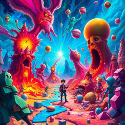 Spectrum Wars: Whose Dimension Is It Anyway? - Text-based game