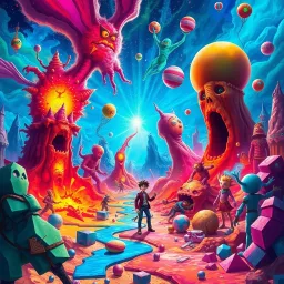 Spectrum Wars: Whose Dimension Is It Anyway? - Text-based game