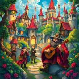 Questception: Whose Crown Is It Anyway? - Text-based game