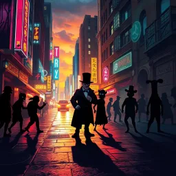 Whose Shadows Are These? - Text-based game