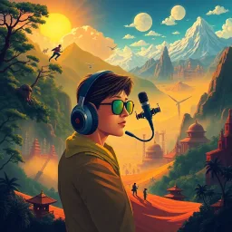 Sound Hunter - Text-based game