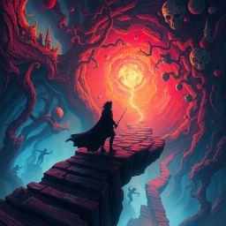 Tangled Dreams: Whose Nightmare Is It Anyway? - Text-based game