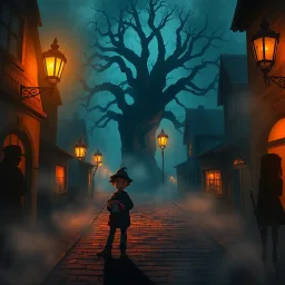 Whose Shadows Are These? - Text-based game