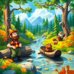 Logjam Chronicles: Whose Logs Are These, Anyway? - Text-based game