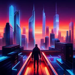 Neon Nexus - Text-based game