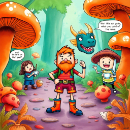 Quagmire's Quest: Whose Adventure Is It Anyway? - Text-based game