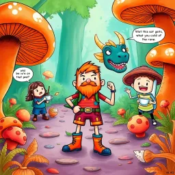 Quagmire's Quest: Whose Adventure Is It Anyway? - Text-based game