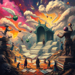Chronicles of Chaos: Whose World is it Anyway? - Text-based game