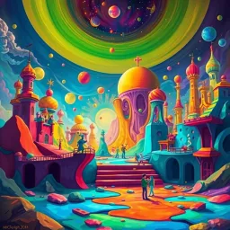 Spectrum Wars: Which Dimension Is It Anyway? - Text-based game