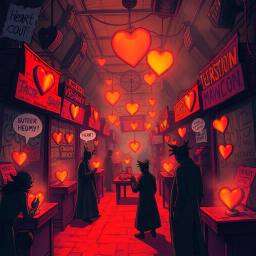 Whose Heart Is It Anyway? - Text-based game