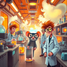 Lab Rats: Who's the Genius Now? - Text-based game