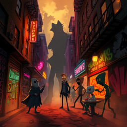 Shadowbound: Whose Shadow is This, Anyway? - Text-based game