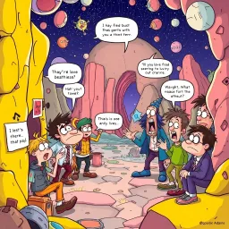 Whose Adventure Is It Anyway? - Text-based game