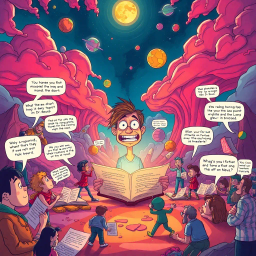 Reality Rumble: Whose Adventure is it Anyway? - Text-based game