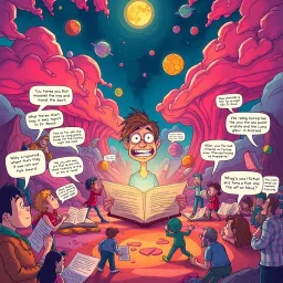 Reality Rumble: Whose Adventure is it Anyway? - Text-based game