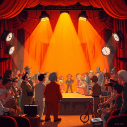 Who Stole the Show? - Text-based game