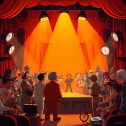 Who Stole the Show? - Text-based game