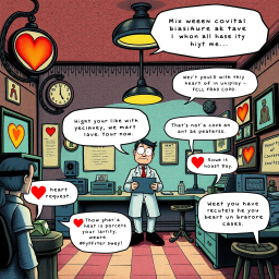 Whose Heart Is It, Anyway? - Text-based game