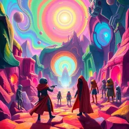 Spectrum Wars: Which Dimension Is It Anyway? - Text-based game