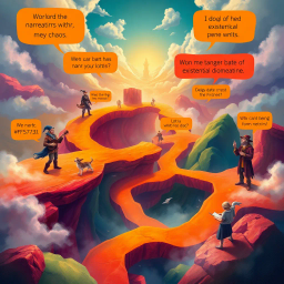 Questception: Whose Adventure is it Anyway? - Text-based game