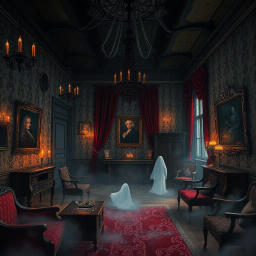 Whose Haunt is This? - Text-based game