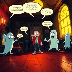 Whose Haunt is This? - Text-based game