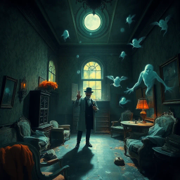 Whose Haunt is This? - Text-based game