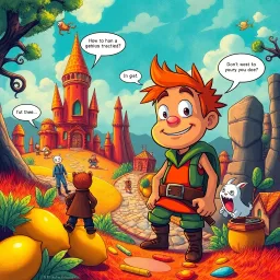 The Great MetaQuest: Whose Adventure Is It Anyway? - Text-based game
