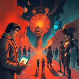 Chrono Fracture: Whose Reality Is It Anyway? - Text-based game