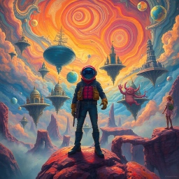 Spectrum Wars: Which Dimension Is It Anyway? - Text-based game