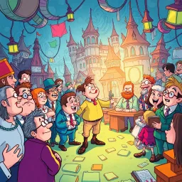 Quest Quagmire: Whose Adventure Is It Anyway? - Text-based game