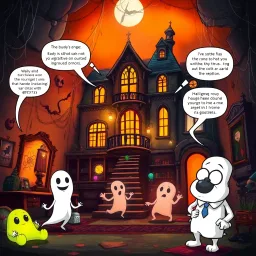 Hello, Whose Ghost Is It Anyway? - Text-based game