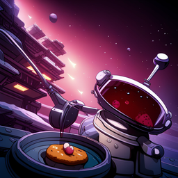 Galactic Gastronomer - Text-based game