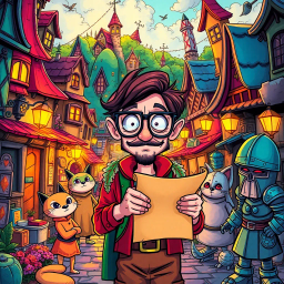 Questception: Who's Adventure Is It Anyway? - Text-based game