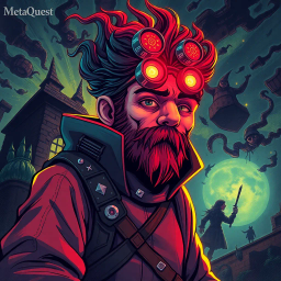 MetaQuest: Whose Adventure is it Anyway? - Text-based game