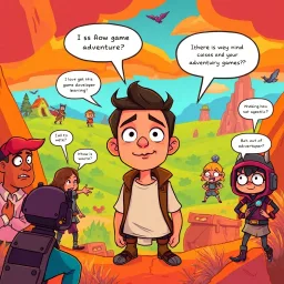 MetaQuest: Whose Adventure Is It Anyway? - Text-based game