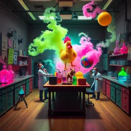 Whose Lab Is It Anyway? - Text-based game