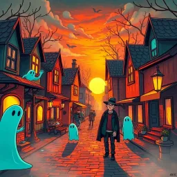 Whose Ghost Is It Anyway? - Text-based game