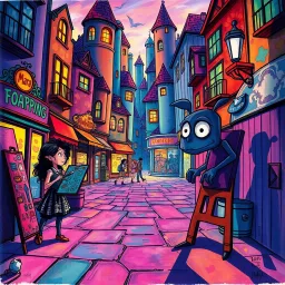 Shadow & Whimsy - Text-based game